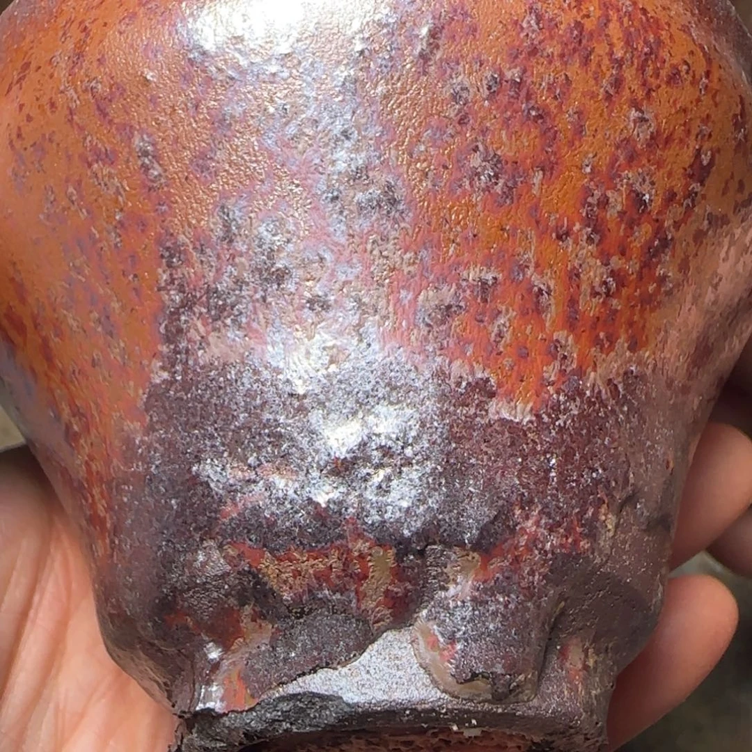 柴烧建盏茶盏茶杯832