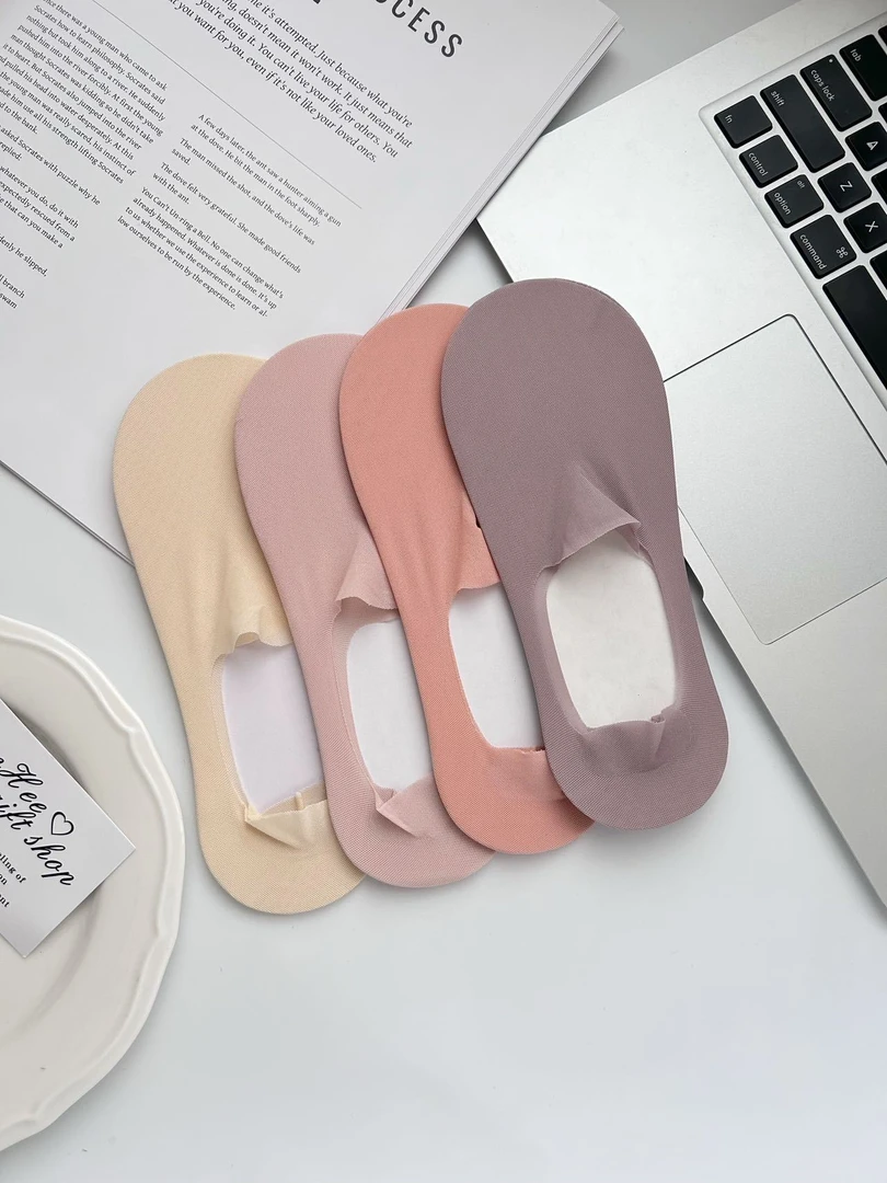 【6双一组】冰丝超薄隐形船袜