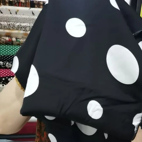 醋酸棉布料大波点1米