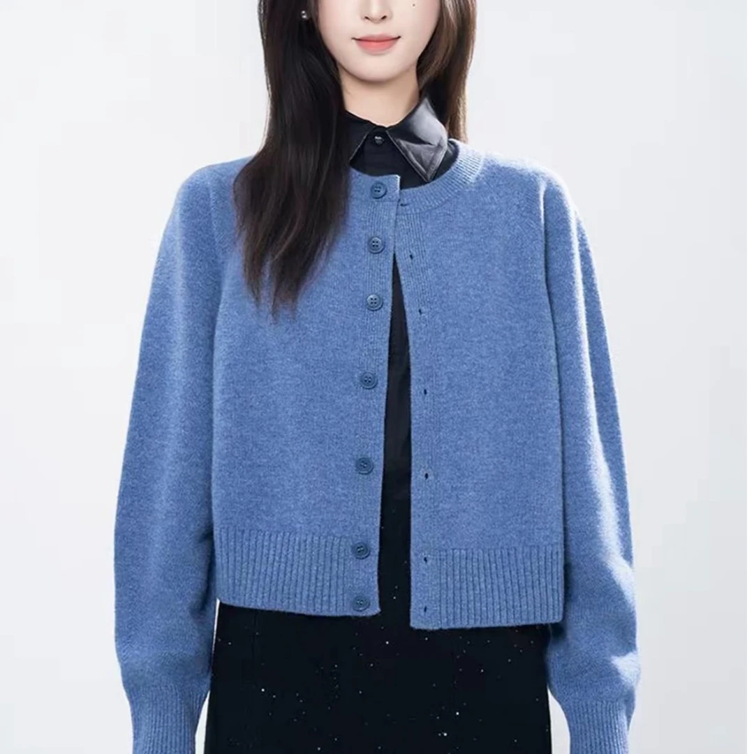 AMASS/阿玛施「 布偶软糖」100%绵羊毛针织开衫548033(建议干洗）