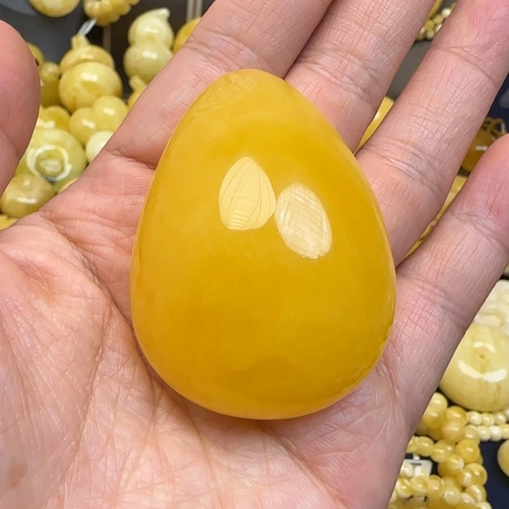 蜜蜡颈饰未镶嵌天然蜜蜡