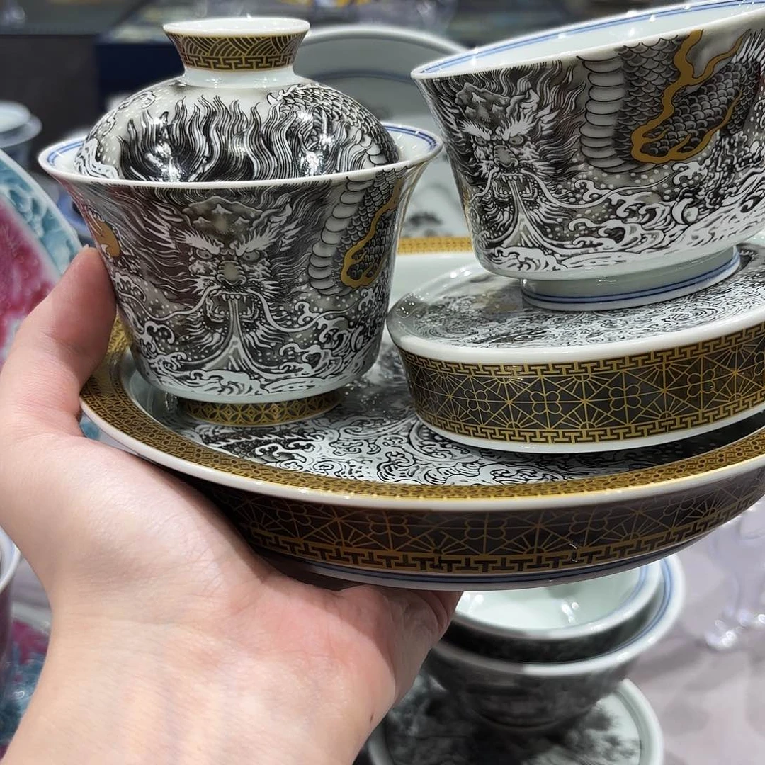 瓷片景德镇瓷器和半手