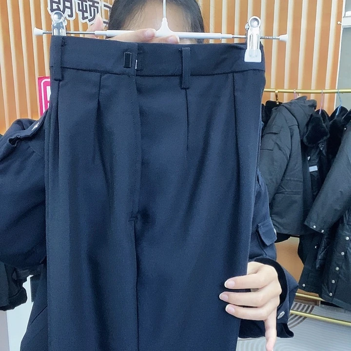 藏青色男175贡丝锦西裤一个（夏天的）