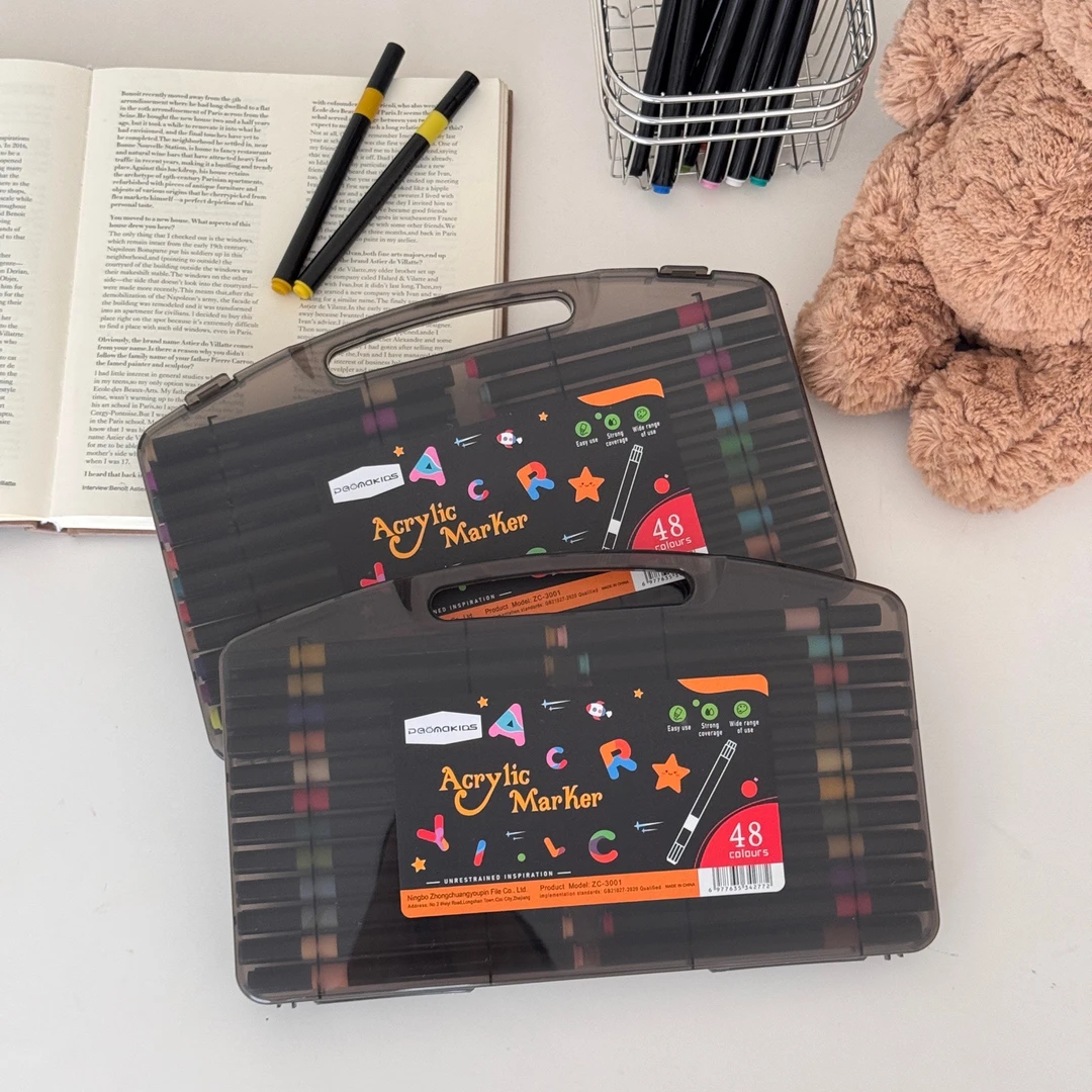 AM软头丙烯马克笔48色