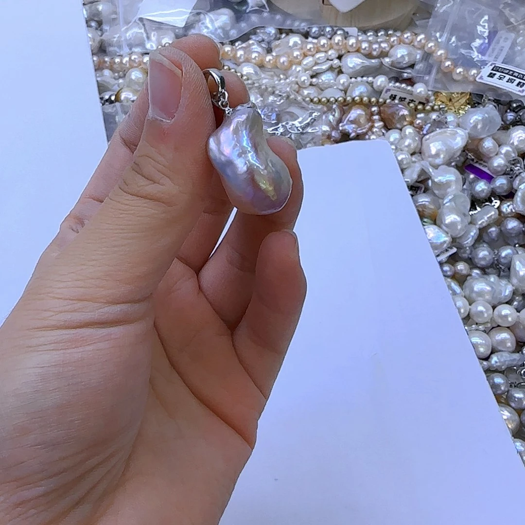 未镶嵌项链定制371淡水珍珠