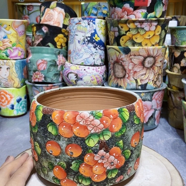 景德镇艺术手绘作品