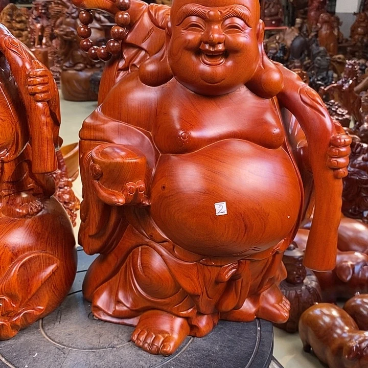 花梨木类振*小巴花梨木弥勒笑佛