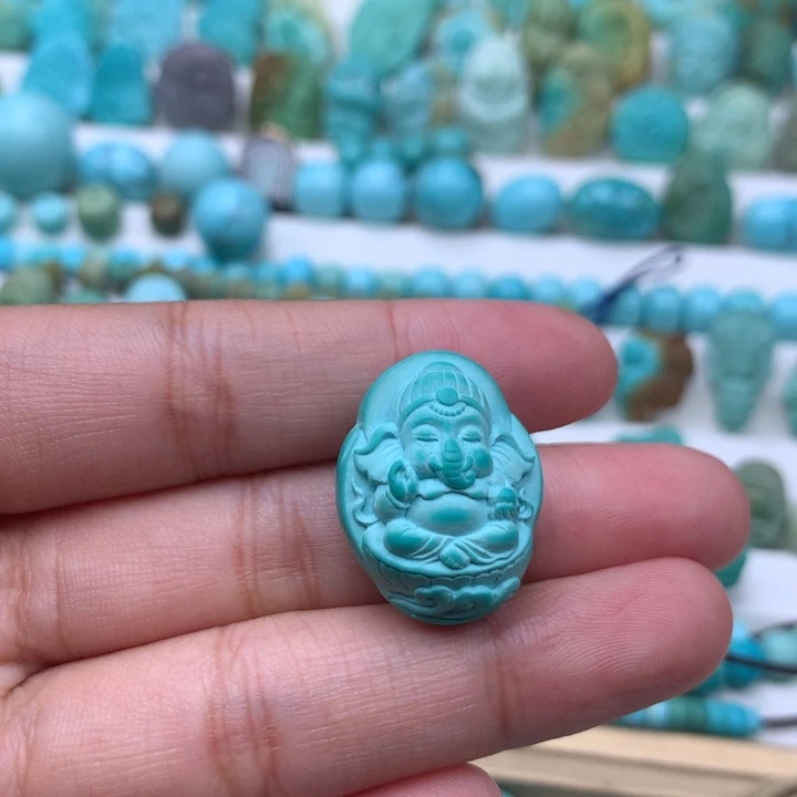 未镶嵌绿松石原矿绿松石系列