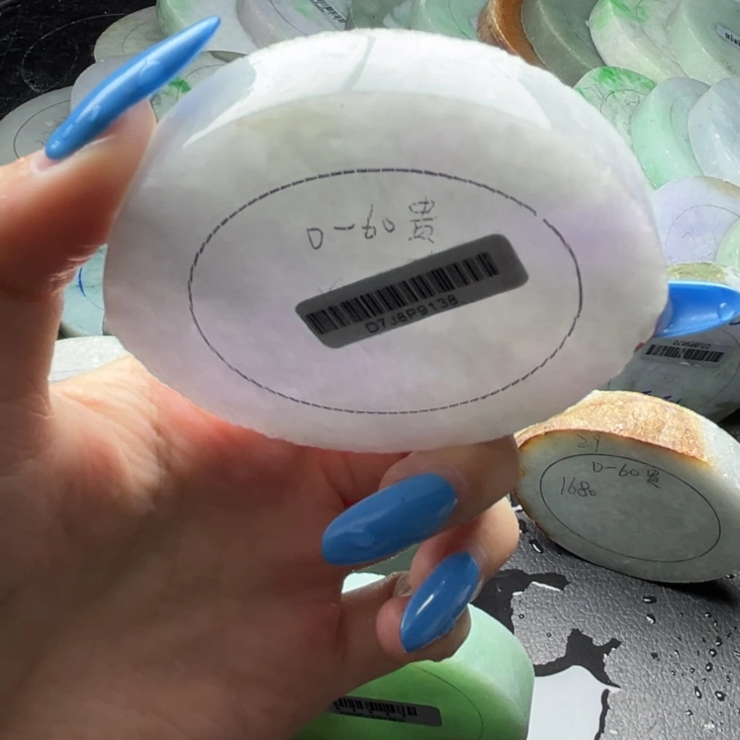 定制翡翠未镶嵌手镯放漏