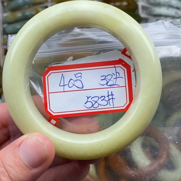 未镶嵌蛇纹石玉手绳