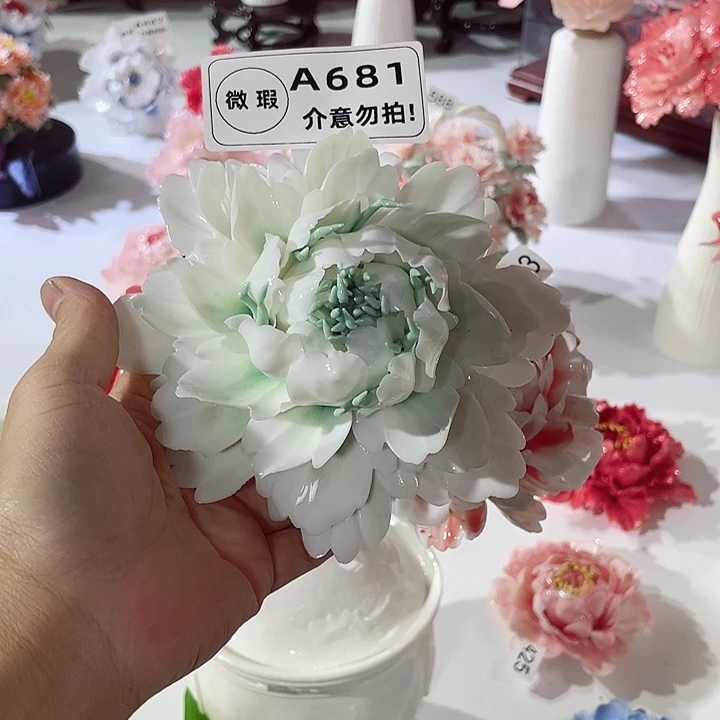 瓷片德化工厂陶瓷手工捏花