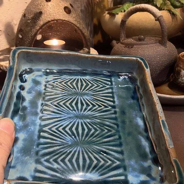 摆件手工高温原矿窑变