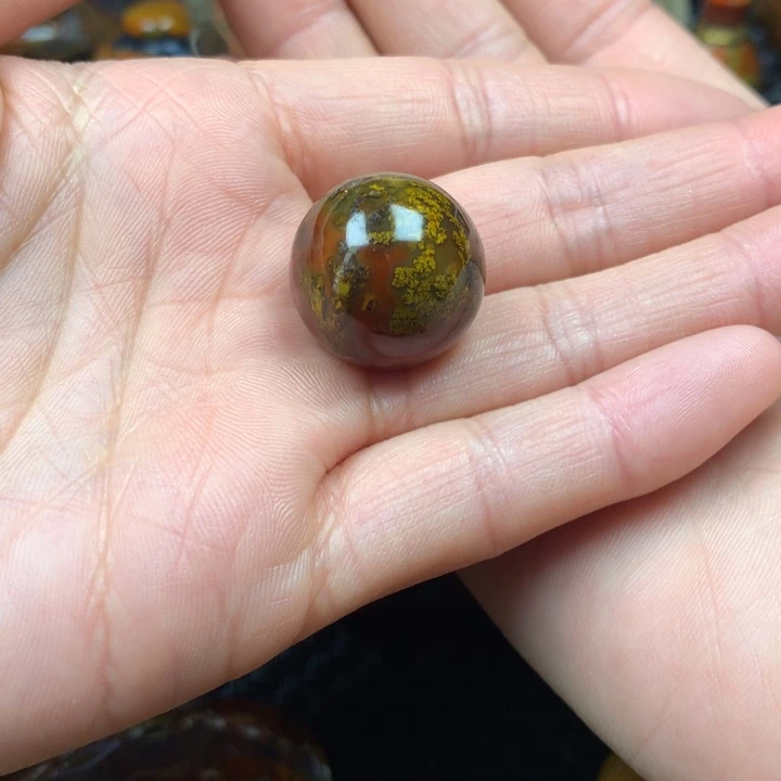 未镶嵌单珠玛瑙/玉髓清*