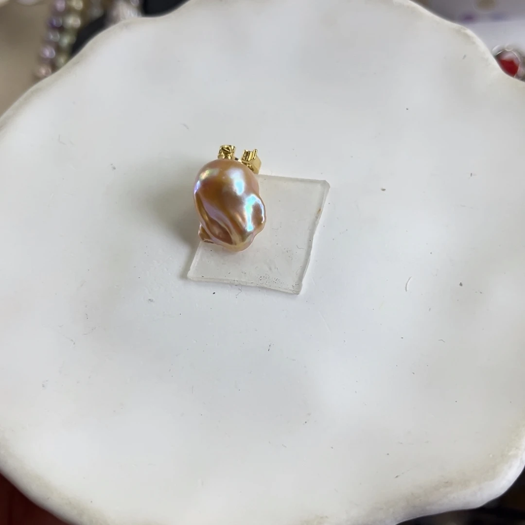 淡水珍珠未镶嵌吊坠(不含链)【纯恬】