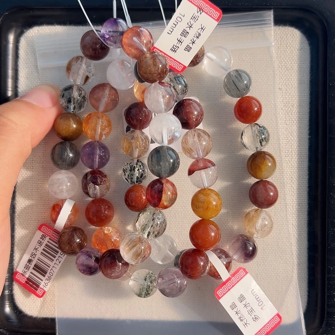 水晶手链未镶嵌多样性发一10