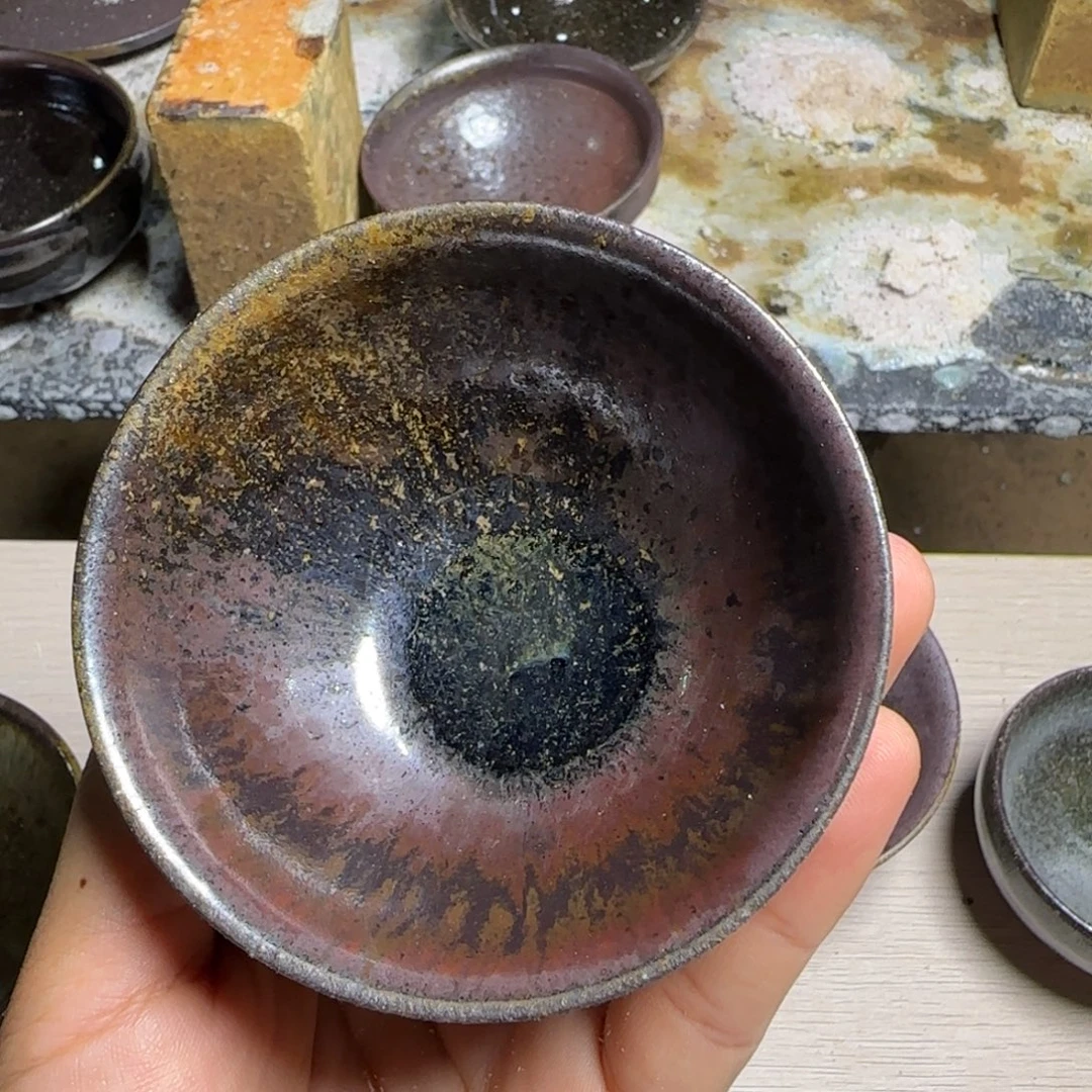 正***堂茶盏柴烧建盏闪购链接420