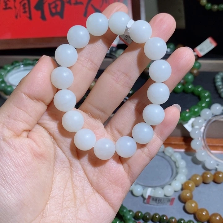 和田玉手链未镶嵌