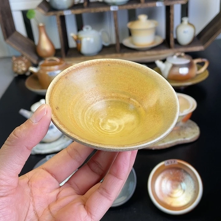 燃薪柴烧茶器主人杯