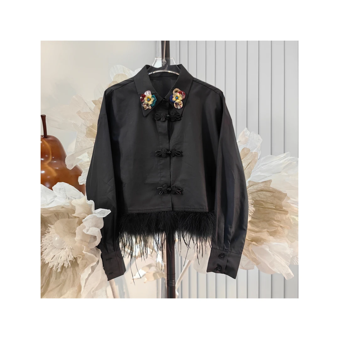 24357385【时光之恋】手工盘扣灵动上衣