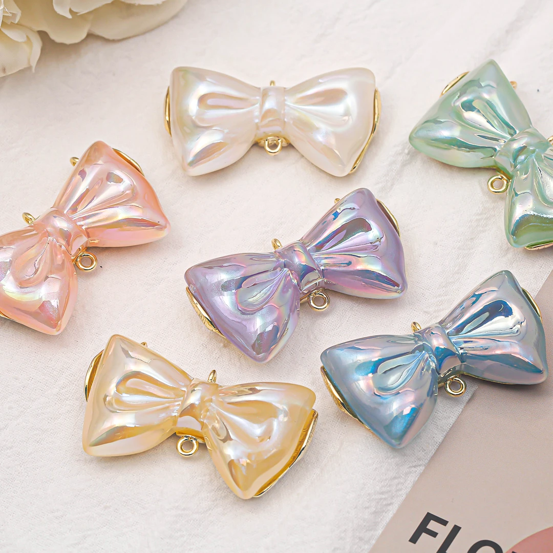 【海蒂加】人鱼姬三吊蝴蝶手工DIY配件