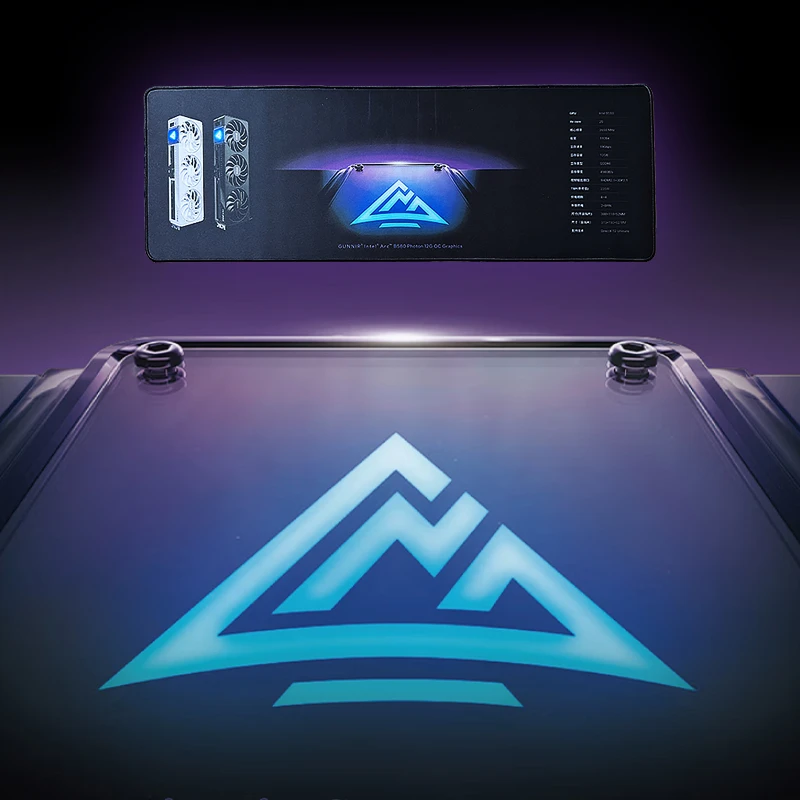 蓝戟B580鼠标垫 4MM加厚橡胶89*30cm大号蓝戟鼠标垫