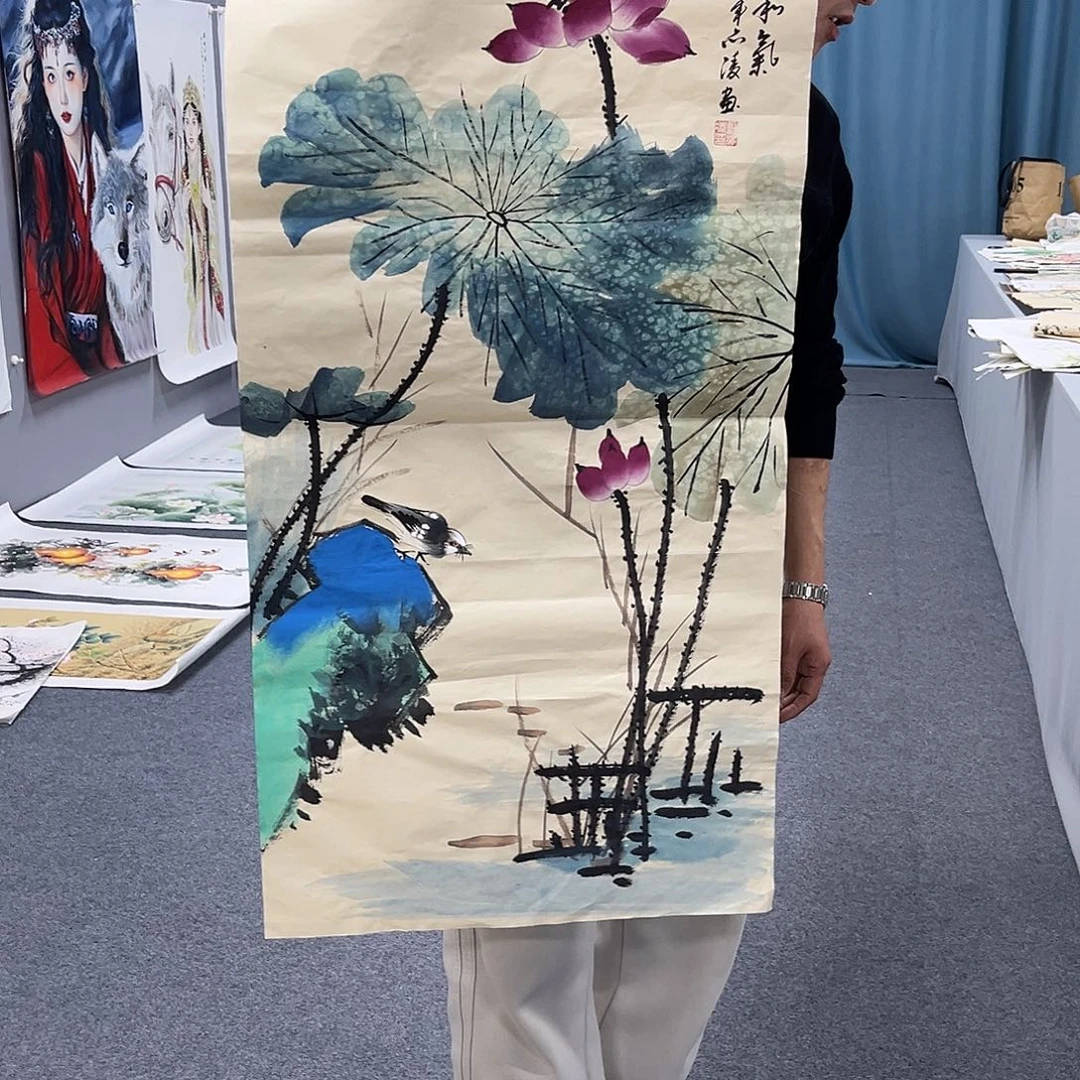 国画国画老师作品