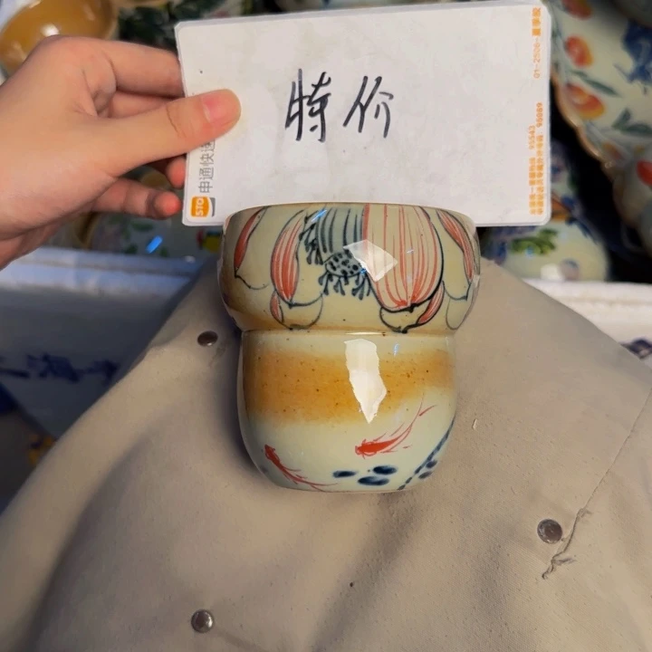 瓷片景德镇陶瓷手工手绘