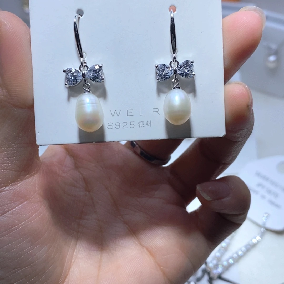 耳饰未镶嵌淡水珍珠