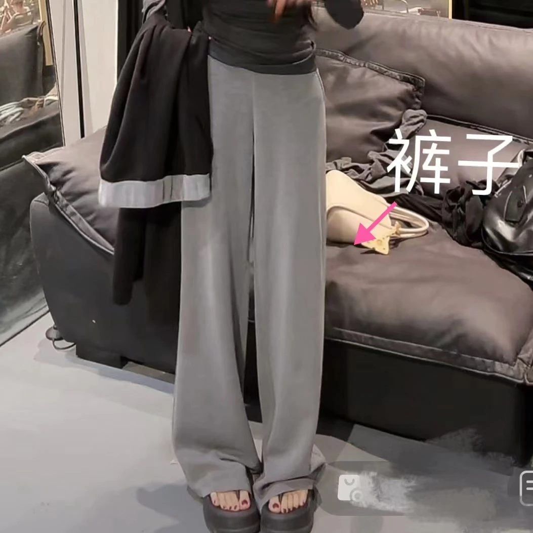 小裴定制【云朵裤】新款秋季百搭高腰显瘦修身运动休闲裤