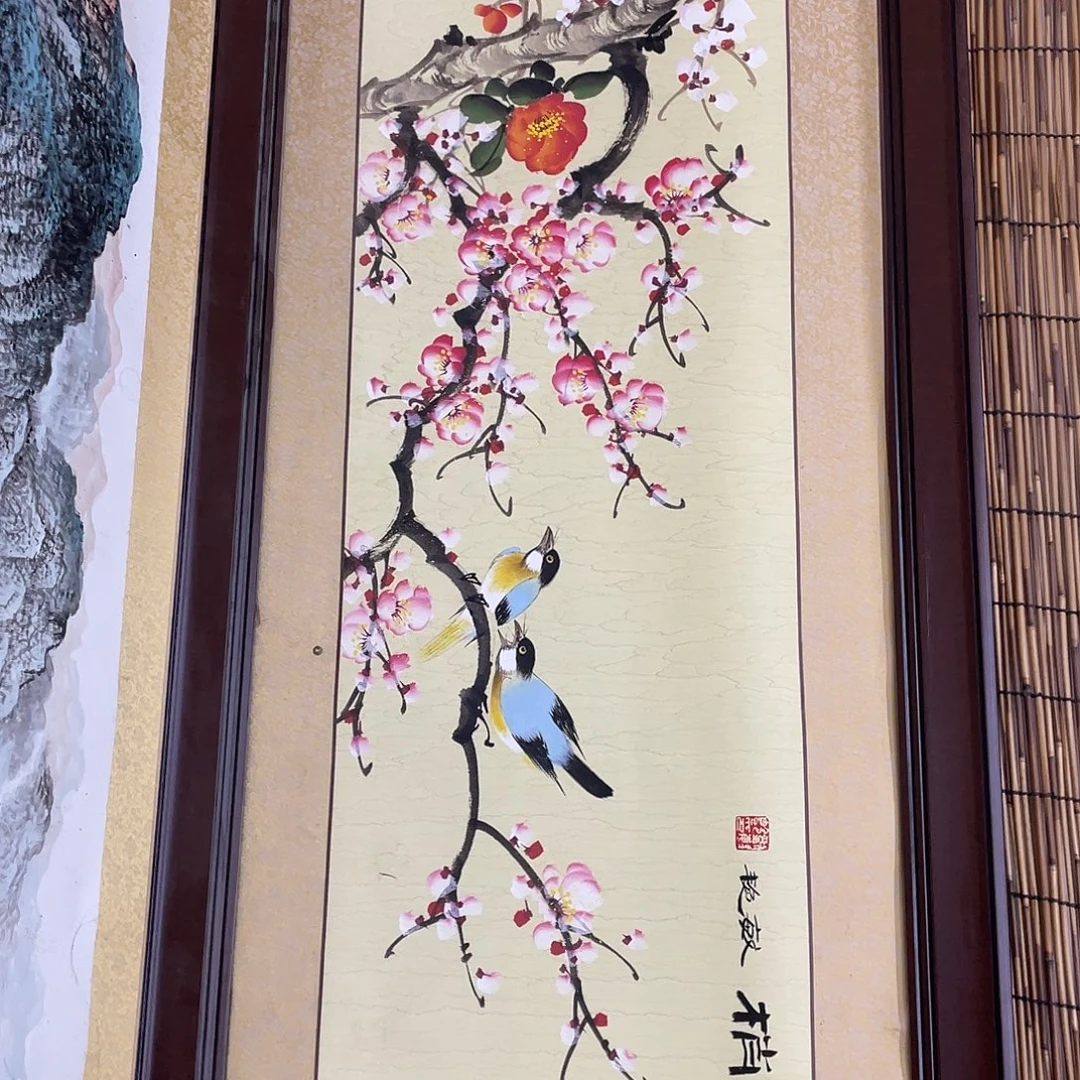 如***茶国画老师手笔手绘作品n