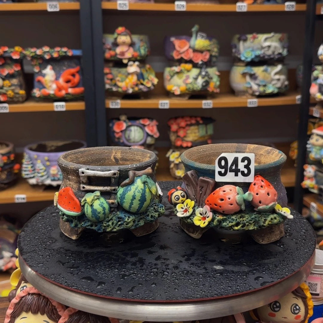 【闪购商品】粗陶手捏