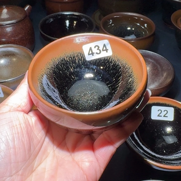 小雨茶盏手工柴烧