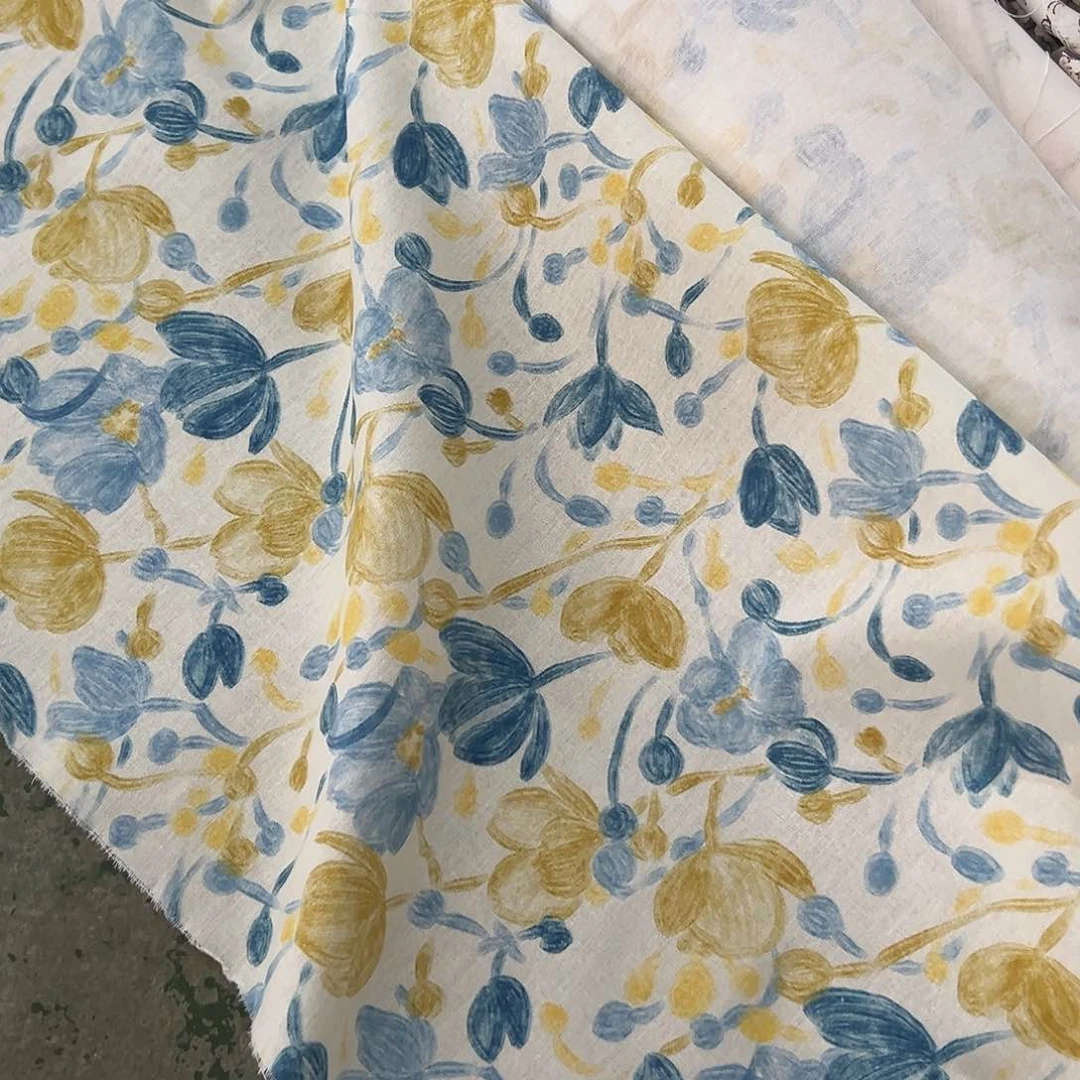 一米价纯棉平布1.1米宽果子布艺直播台