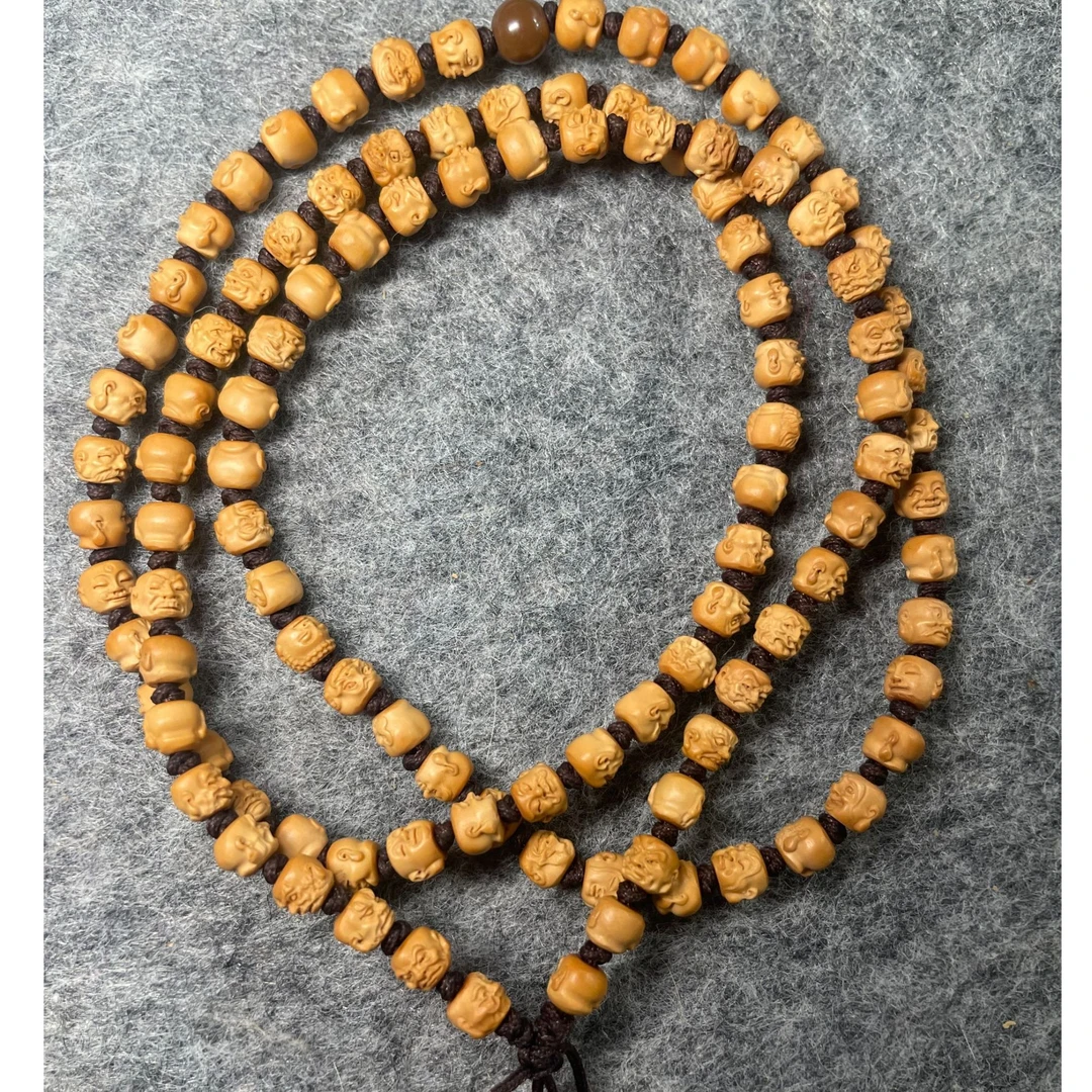 橄榄核核壁雕刻-人生百态 卡5（一图一物）