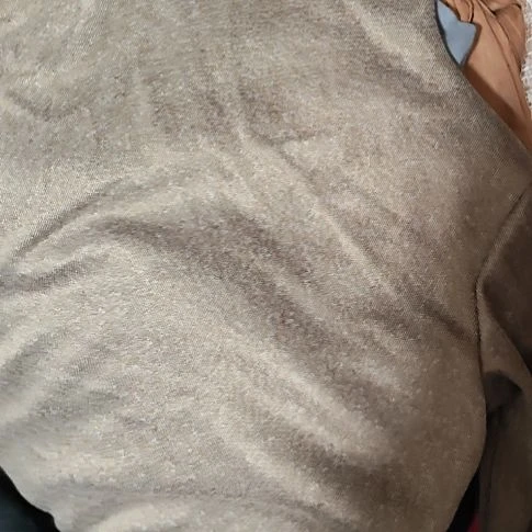 咖啡色牛奶绒加厚打底衫S码