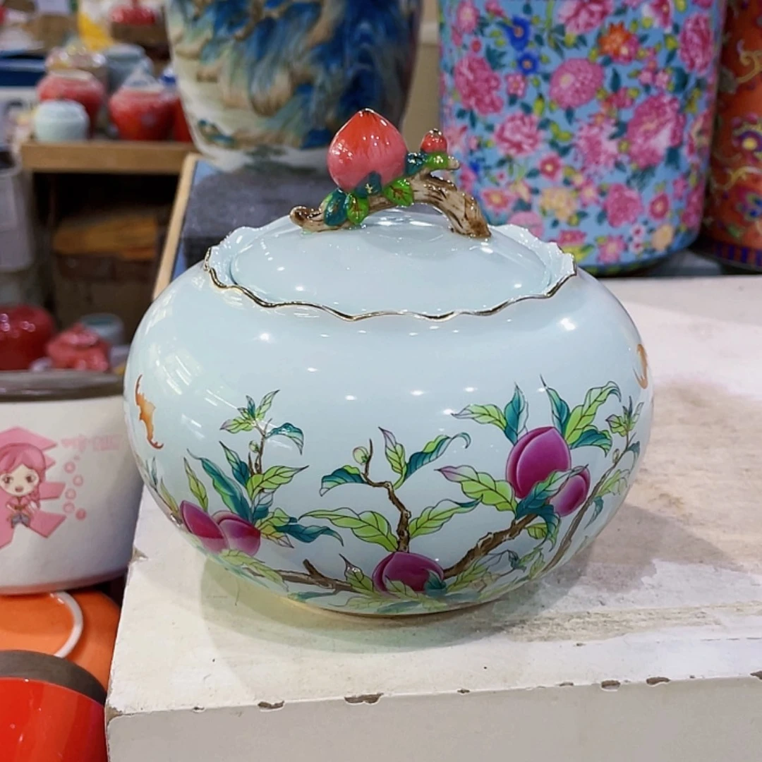 【闪购商品】罐陶瓷茶叶罐密封罐