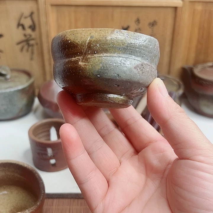 备前烧，渡边琢磨主人杯，
