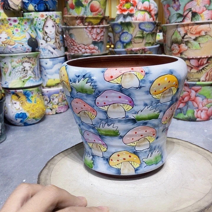 景德镇艺术手绘作品