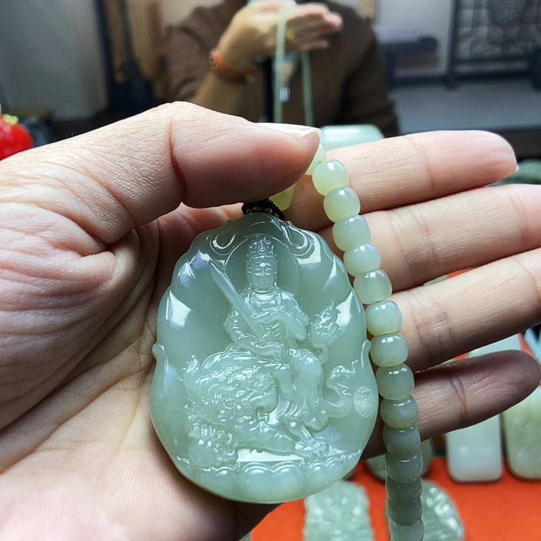 颈饰未镶嵌和田玉小*