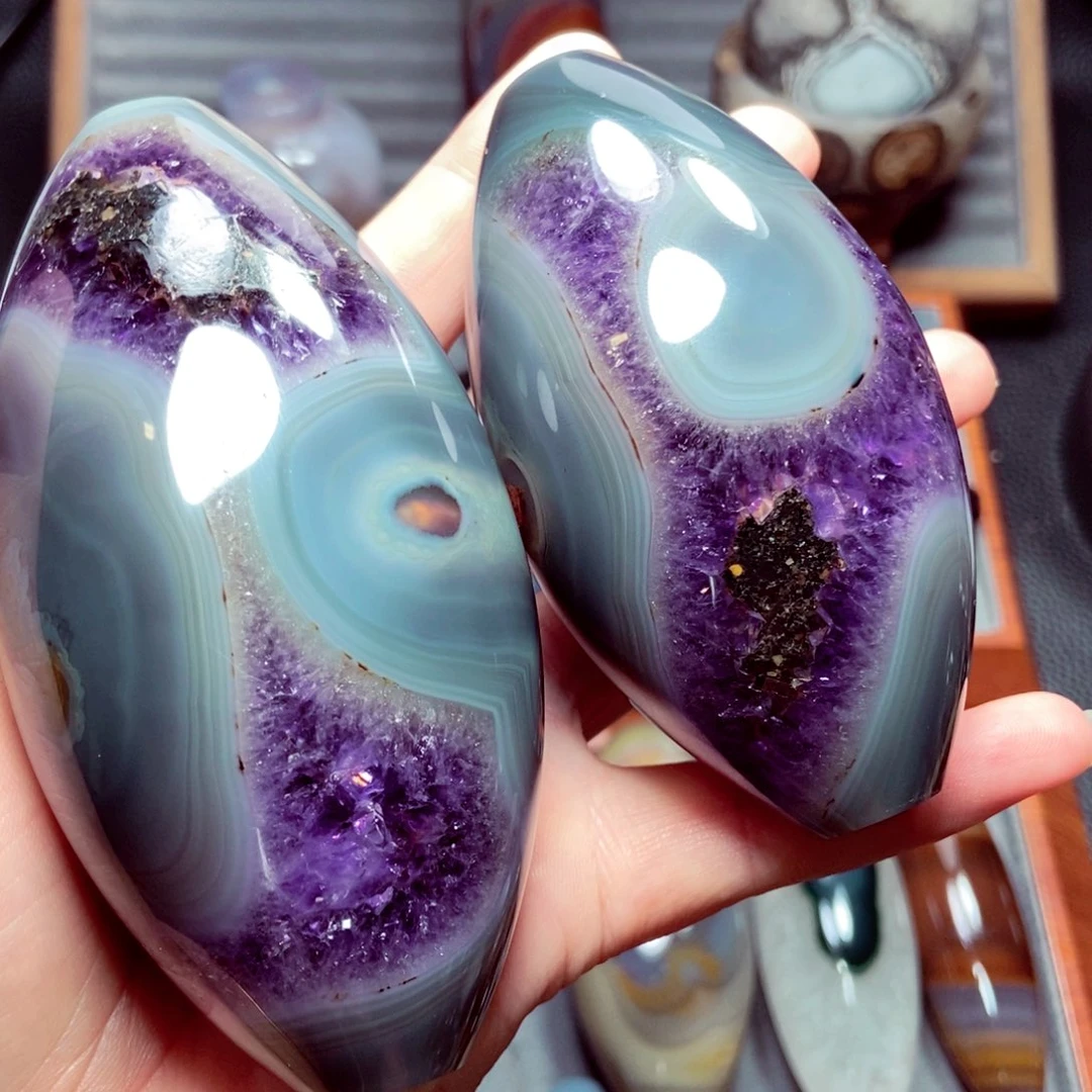 星***辰未镶嵌玛瑙/玉髓珠宝奇石
