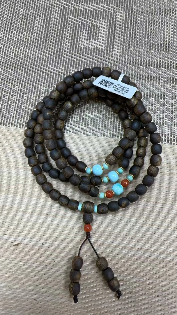 CC25【沉香女儿】沉香手串精品DIY鼓珠多圈多样性发一条