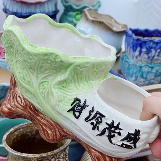 多肉绿植陶瓷花盆