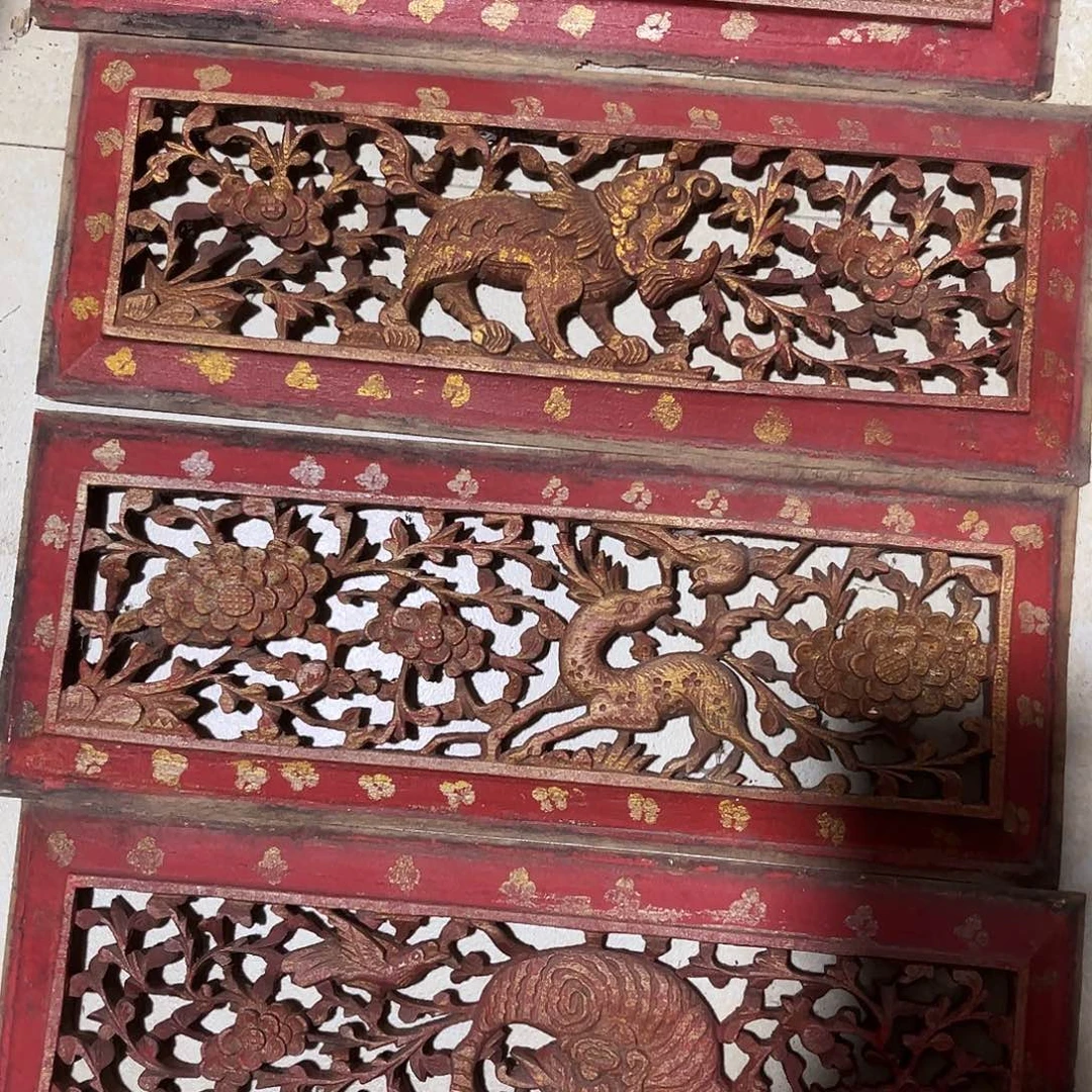 木小*.木雕.花板.家具.古建构件.卡子花.结子