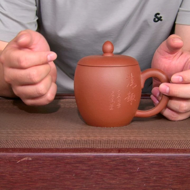 茶杯紫砂高货放漏