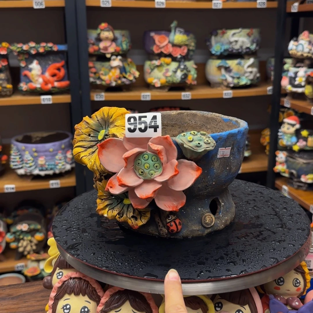 【闪购商品】粗陶手捏