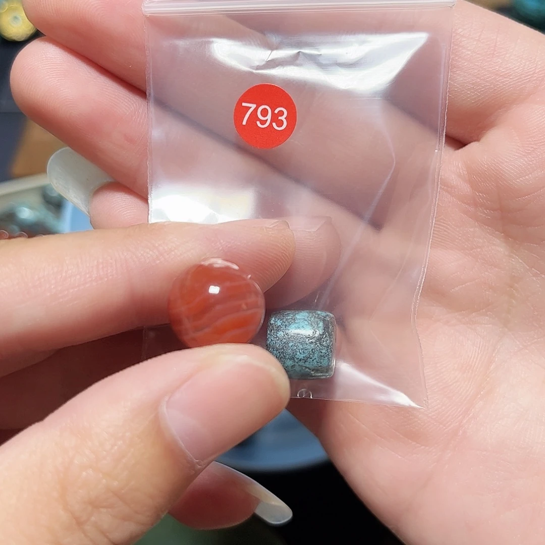 外***物未镶嵌圆珠桶珠老型手串！！玛瑙/玉髓