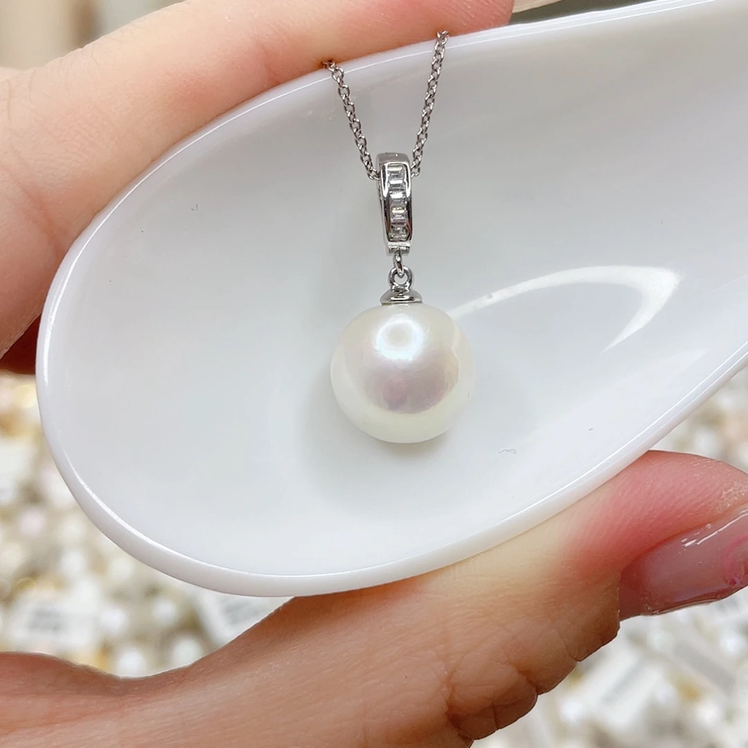 淡水珍珠未镶嵌吊坠(赠链)