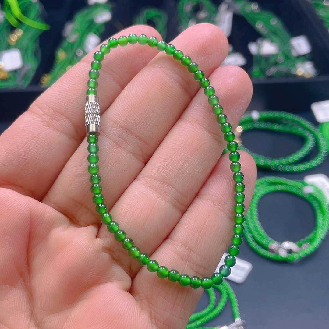 翡翠未镶嵌颈饰8888888888888