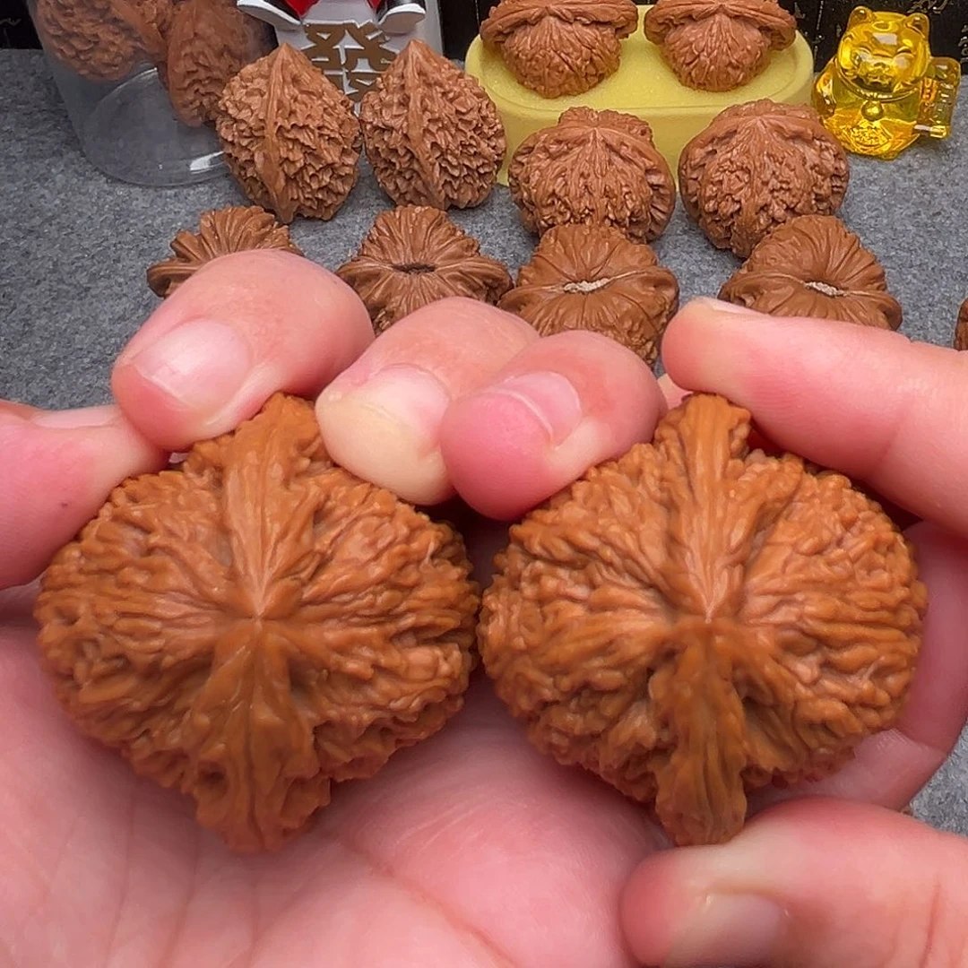 把件文玩核桃43全品毕业三角南疆