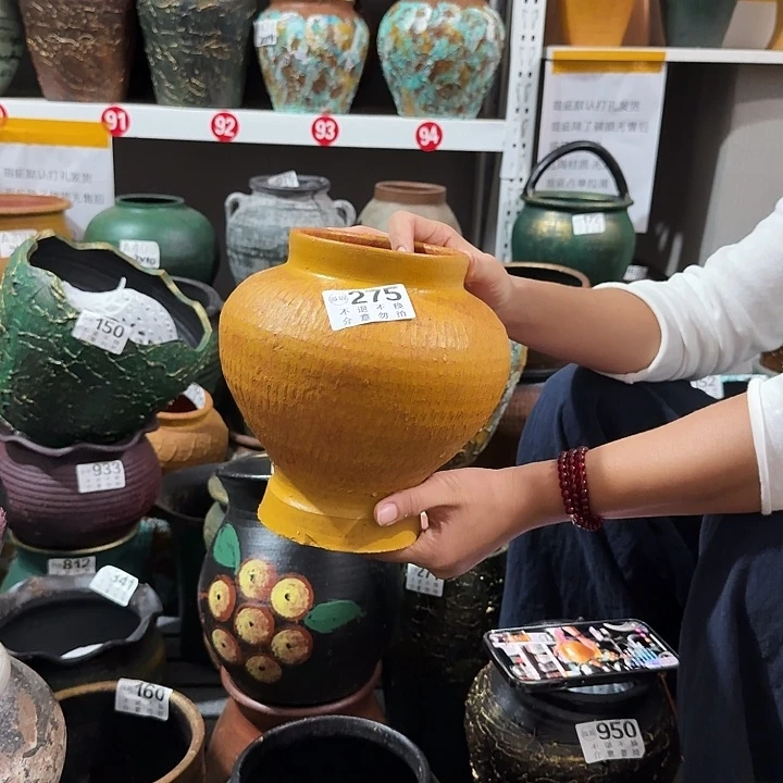瑕疵黄色灯笼275高度20口径11